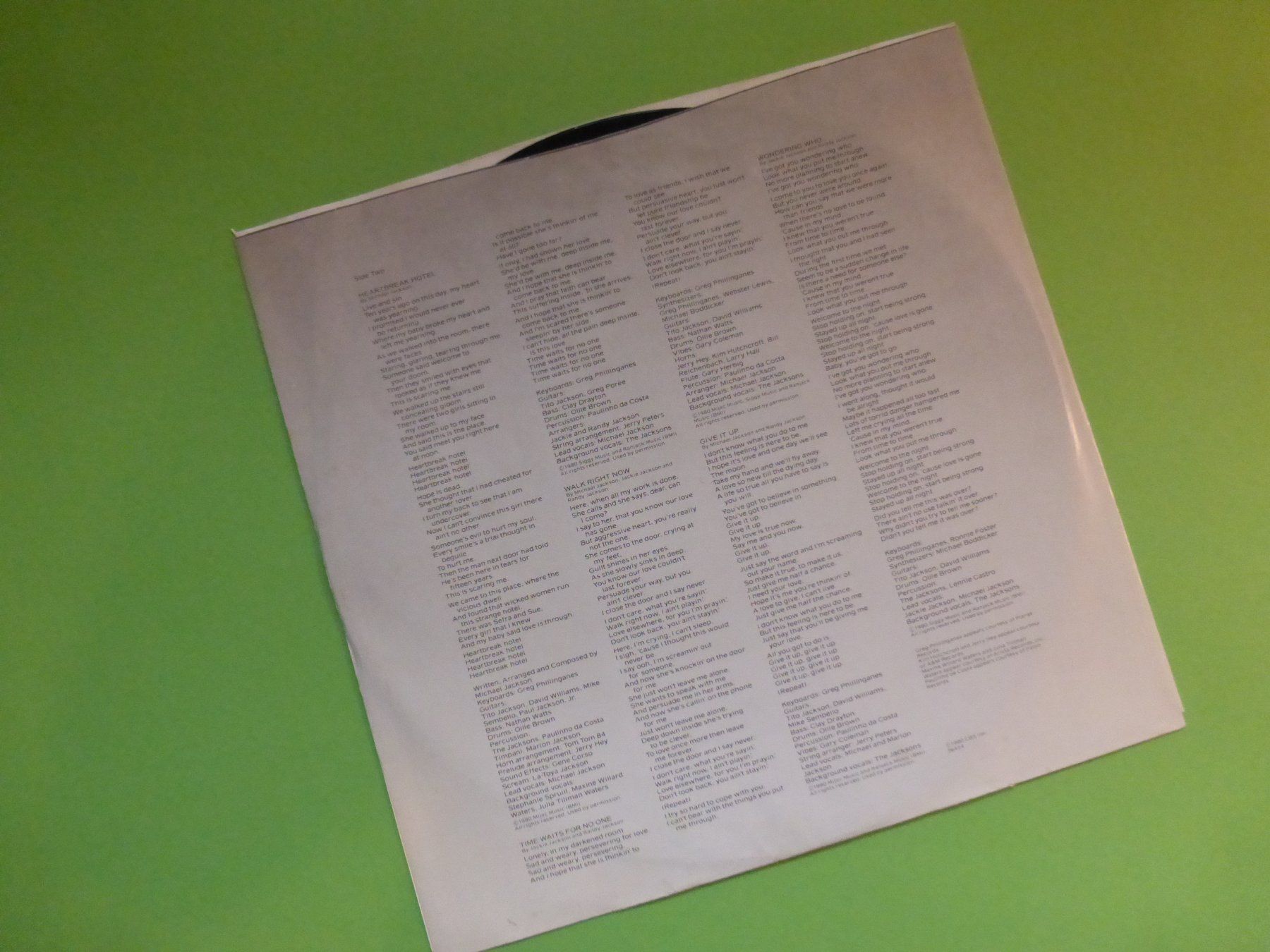 Dischi in vinile: The Jacksons – Triumph – Usato da Zürich venduto da Swiss57 3
