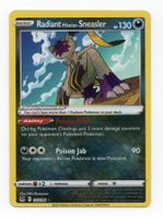 Radiant Hisuian Sneasler 123/196 Lost Origins Ultra Rare EN