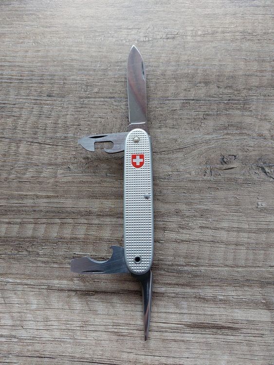 Montre Victorinox Swiss Army Titanium - Gris/Bleu - 241759 - Occasion Suisse