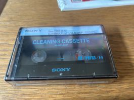 Sony Video8 Cleaning Tape Kassette NEU SELTEN TOP V8-6CLHSP