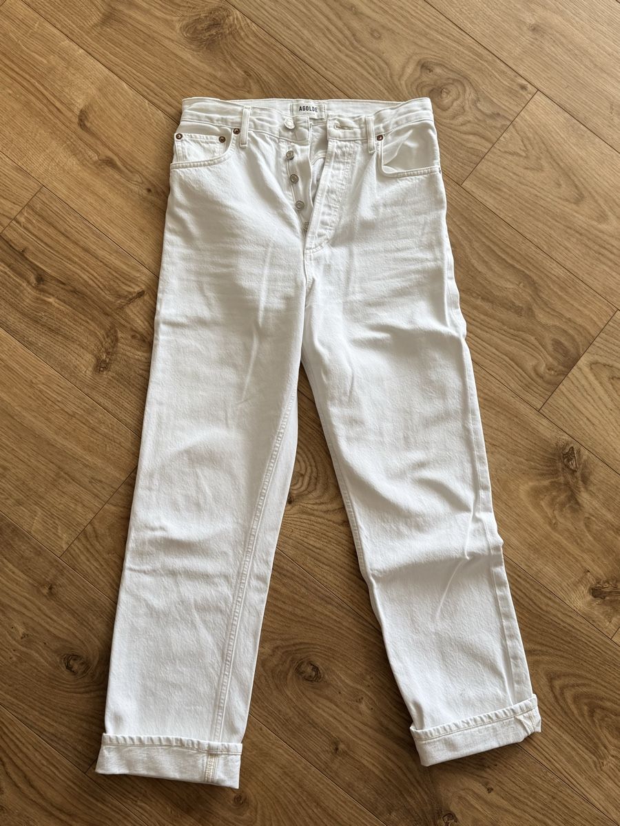 Agolde Jeans: AGOLDE Jeans, weiss, Gr. 25 – Usato da Egg b. Zürich venduto da sanaxenia 2
