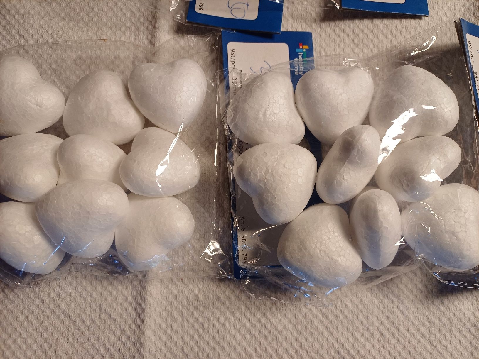 Kit bricolage: 9 Säcklein mit Mini Herzen und Sterne – Nuovo e nell'imballaggio originale da Gächliwil venduto da lesidees 1