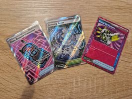 Pokemon 3x Trainer Karten 🇬🇧
