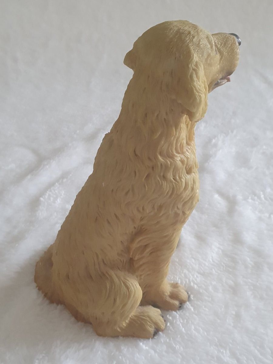 Statuette: Figur "Golden Retriever" aus Kunststein oder Resin – Usato da Abtwil AG venduto da MaVo.0710 4