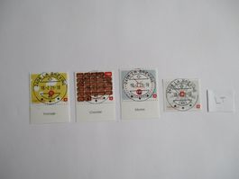 Voll Letzttagsstempel der Poststelle 2406 La Brévine