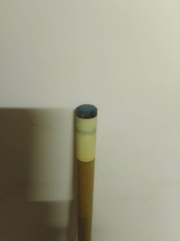 Anzüge: Billard Queue mit 2 Teilen und blauer Pomeranze – Gebraucht aus Basel von Petergunn 2