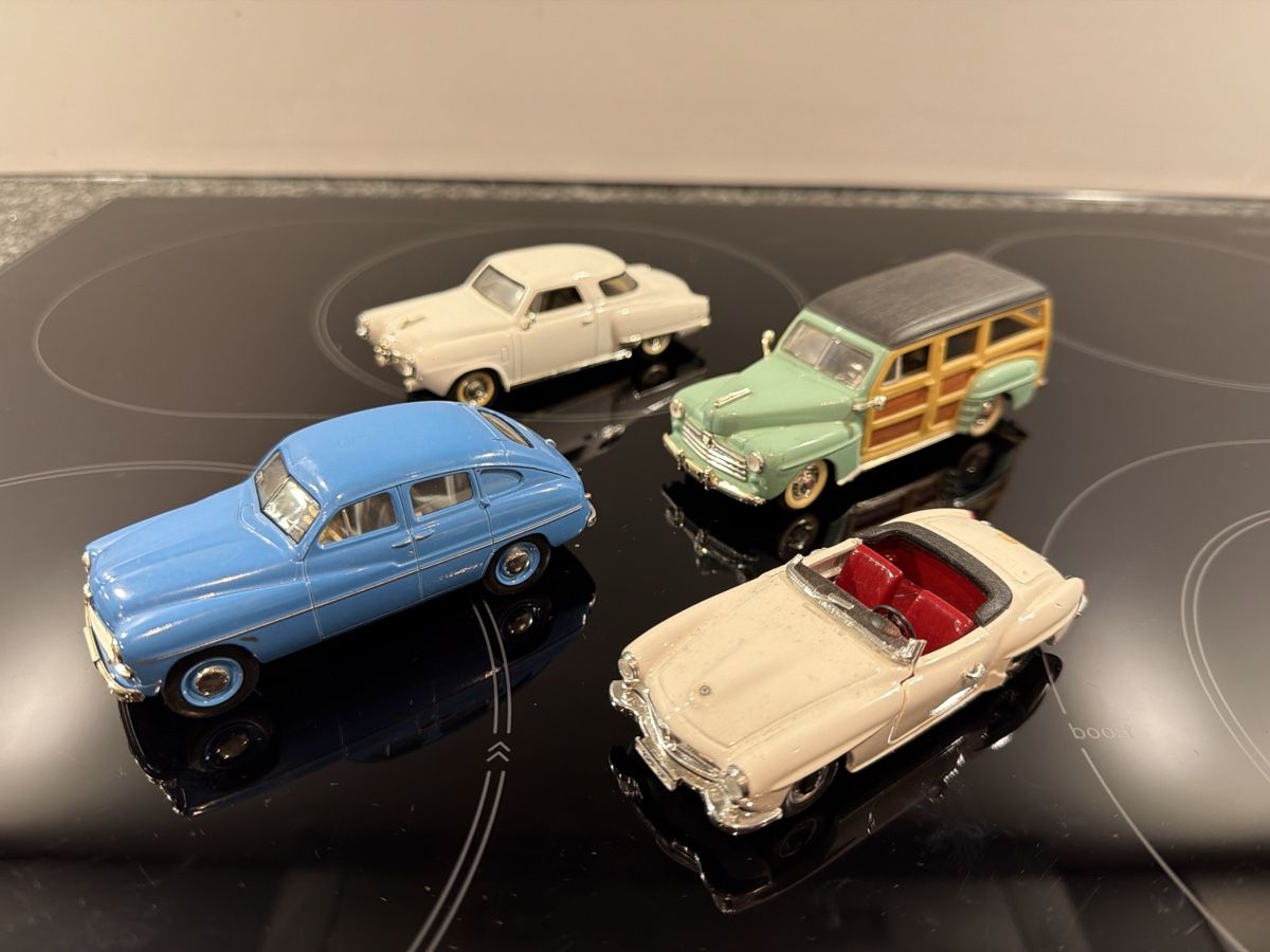 Modellini d'auto: 4x Oldtimer - 1/43 - Rio / Solido / Road Signature – Difettoso da Wolfwil venduto da Rolex1