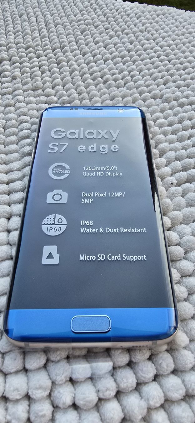 Samsung Telefoni cellulari / Smartphones: Neues ungebrauchtes Samsung Galaxy S7 edge – Nuovo e nell'imballaggio originale da Lachen SZ venduto da Conway 3