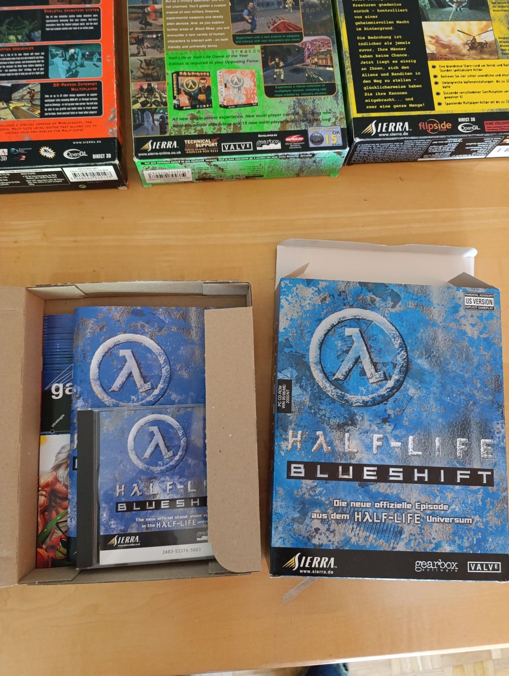 Spiele: Half Life Big Box US Version inklusive 3 Erweiterungen – Gebraucht aus Wiedlisbach von K1R2 2
