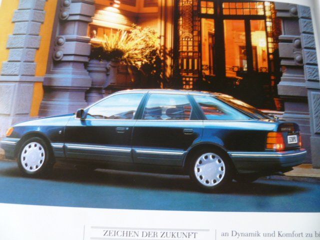 Ford Documenti: Ford Scorpio Prospekt 1988 – Usato da Zofingen venduto da sosalinos01 1