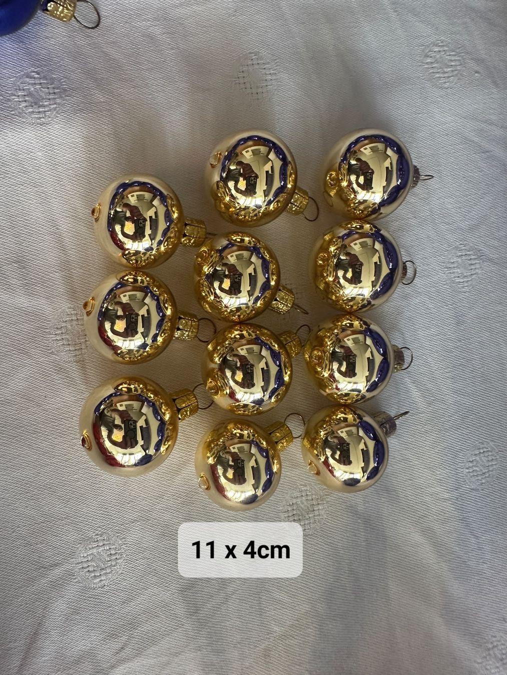 Alle Dekorationen: Weihnachtskugeln Gold glanz ass. – Neu (gemäss Beschreibung) aus Flüh von pauletta1985 1