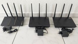 3x ASUS Ai Mesh WiFi Router