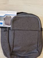Graue Umhängetasche mit Diebstahlschutz RFID Neu