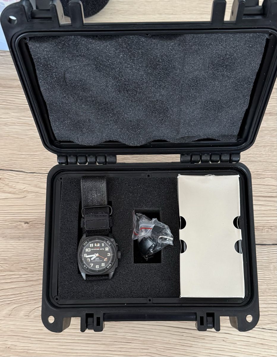 Orologi: MTM Special Ops Black Falcon Tactical Uhr mit Originalkoffer – Usato da Wettswil venduto da Illa666