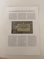 5 Franken Noten 1952 Schweizerische Nationalbank Banknote
