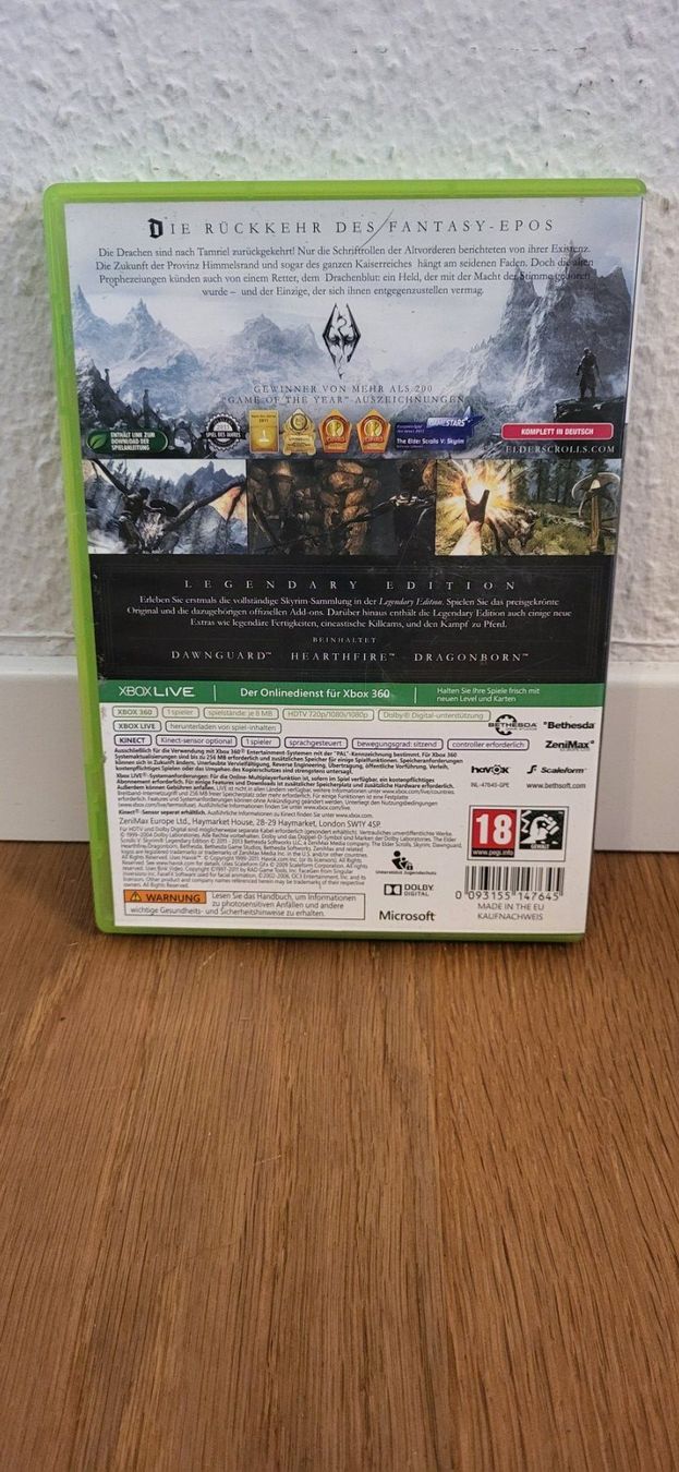Microsoft Giochi: Xbox 360 - Elder Scrolls 5 Skyrim Legendary Edition – Usato da Münsingen venduto da DigitaleSpielecke 1