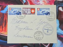 CL31 Enveloppe + Timbre Suisse 1939