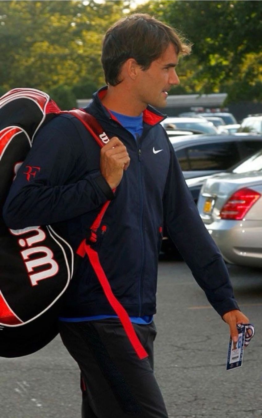 Nike Giacche: Nike Trainerjacke Roger Federer RF Grösse M – Usato da Freienstein venduto da Golfbueb 5