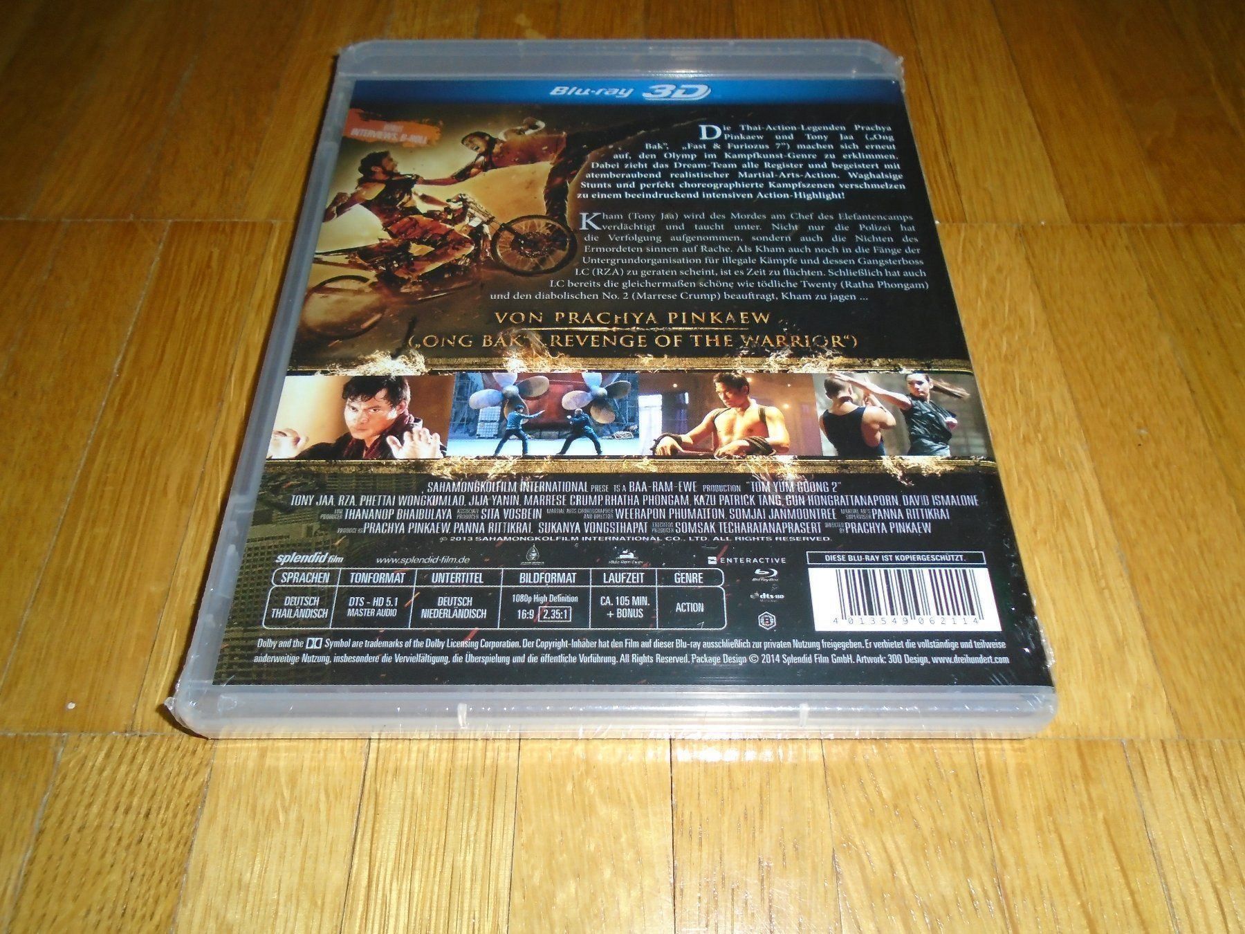Tutti i DVDs: Return of the Warrior - BLU-RAY 3D - UNCUT – Nuovo e nell'imballaggio originale da Basel venduto da havsok 1