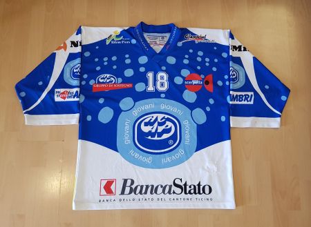 Ambri-Piotta Trikot, Grosse XL, Nr. 18