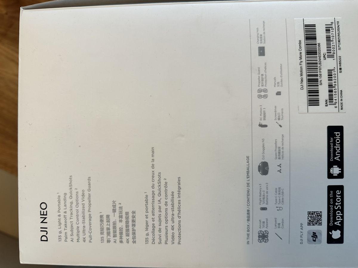 DJI Modellismo RC: DJI Neo – Nuovo (secondo la descrizione) da Zuzwil SG venduto da mar_l8f8 5
