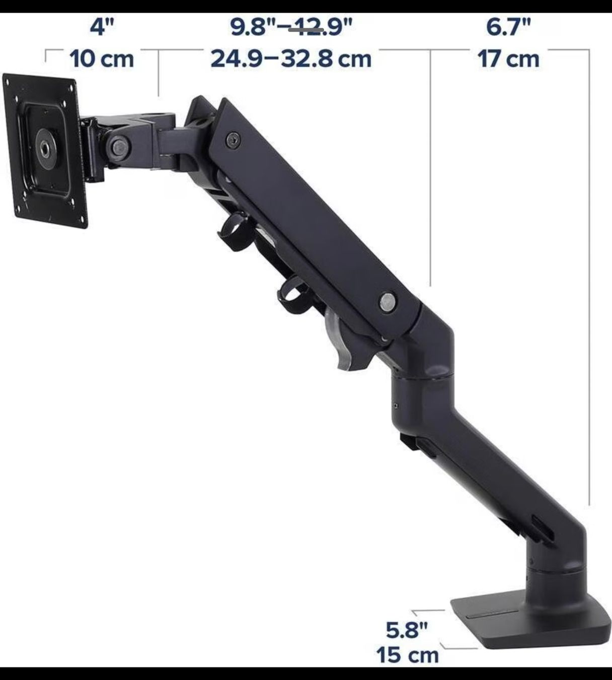 Bildschirmhalterung: Support de moniteur Ergotron HX - Supporte jusqu'à 19kg – Gebraucht aus Jouxtens-Mézery von ger_hpd5 2