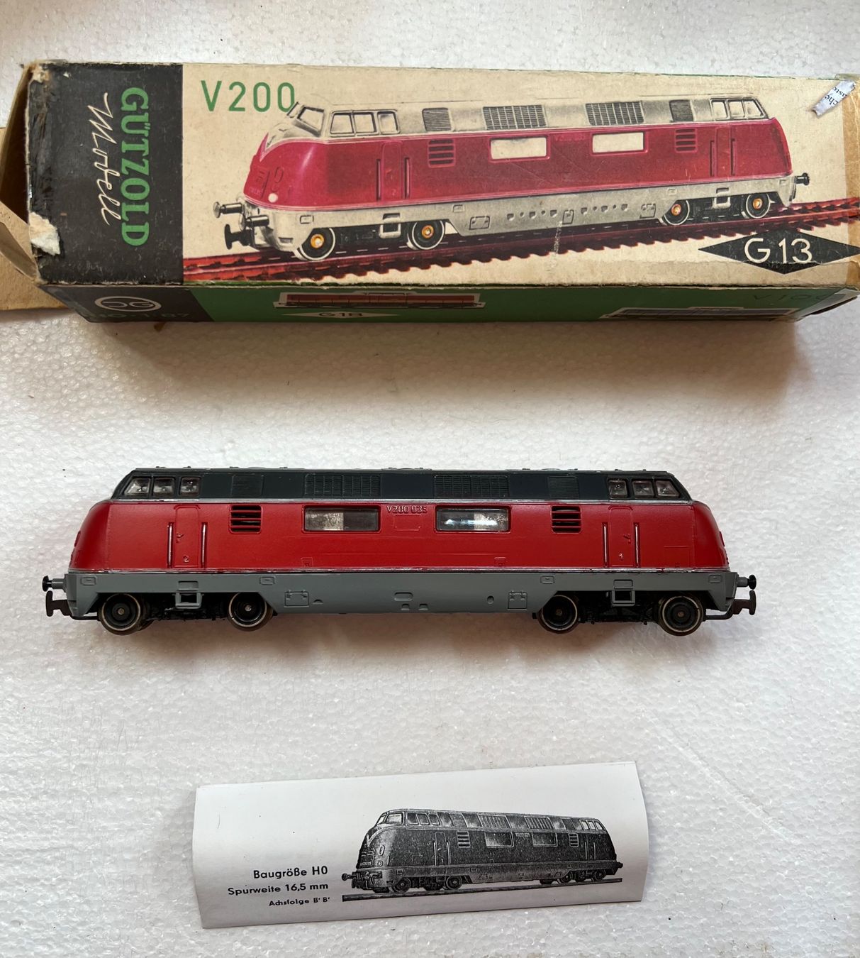 Trains électriques: Gützold V200 – D'occasion à Rebstein par keeljohnpirat 2