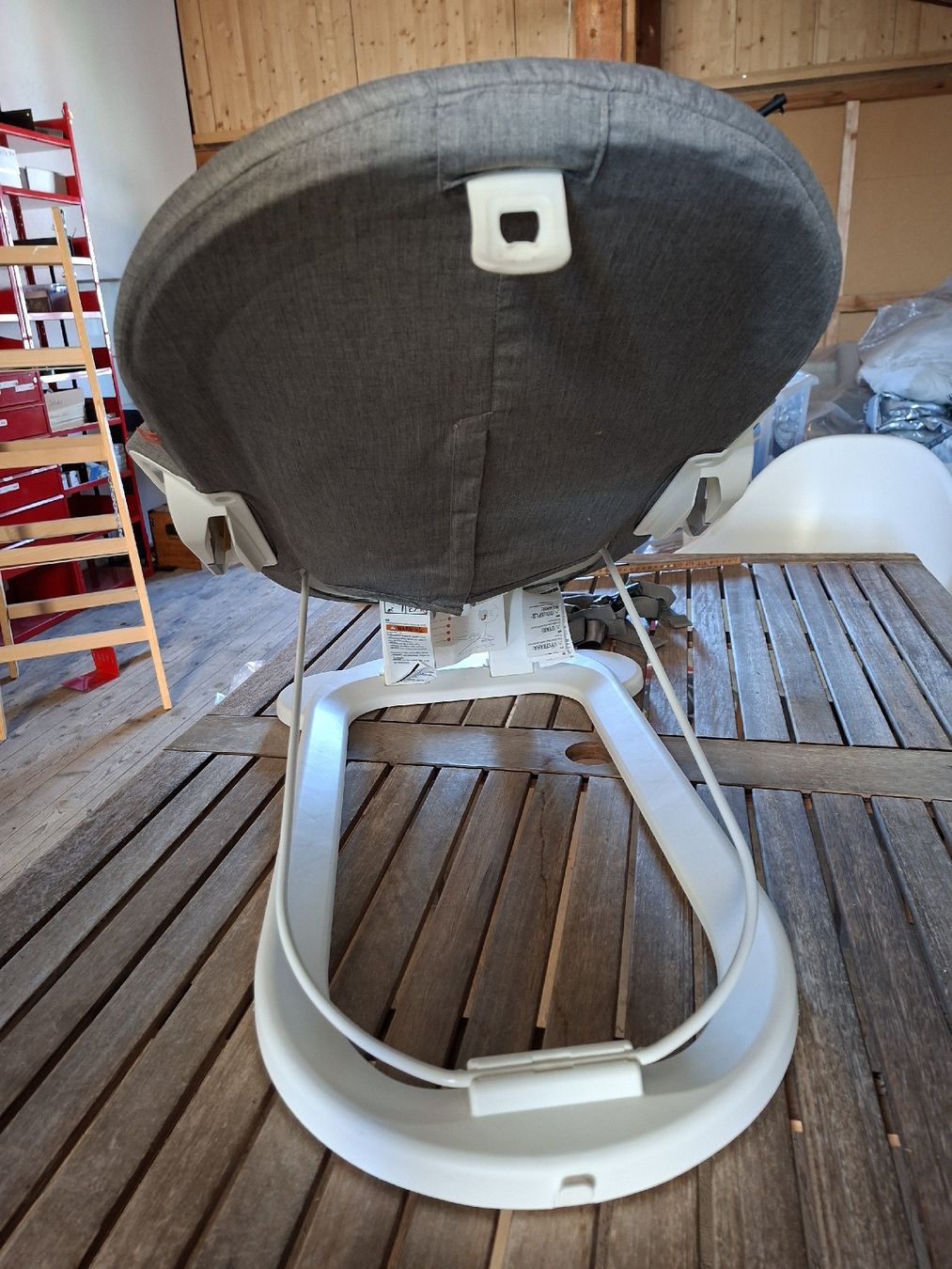 Stokke Sdraiette & Sdraiette a dondolo: Babywippe Grau, bitte lesen! – Usato da Neukirch-Egnach venduto da Martin2019 2