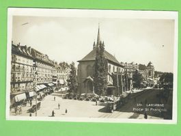 Lausanne Place St. François ca. 1920
