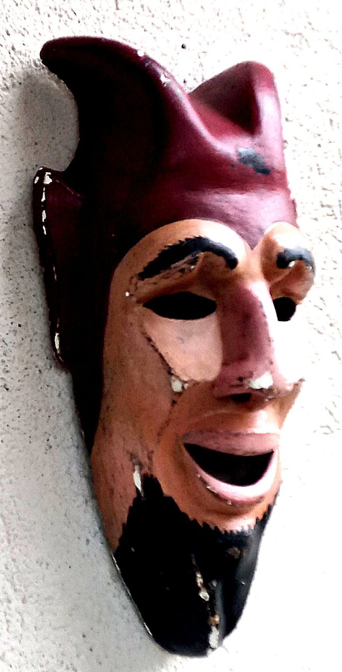 Sculture & Statue: Maske Teufel Dekoration gross – Usato da Baar venduto da 2cvbaar 1