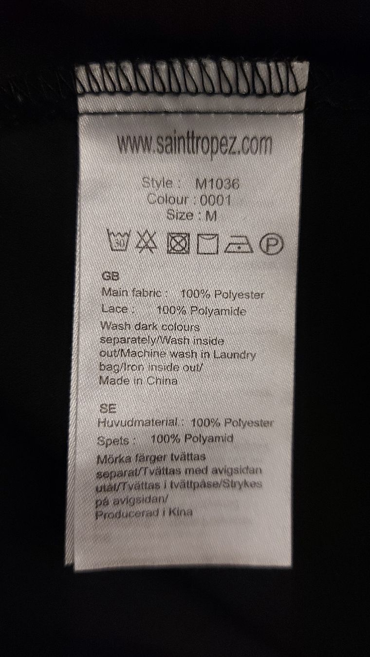 Blusen: Elegantes Spitzenshirt von Saint Tropez Gr. M – Neu (gemäss Beschreibung) aus Pfäffikon ZH von siae 3