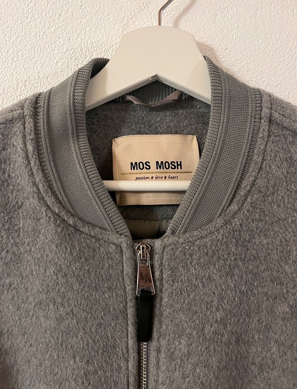 Mos mosh Giacche: MOS MOSH Jacke grau - M – Usato da Chur venduto da larah97 2