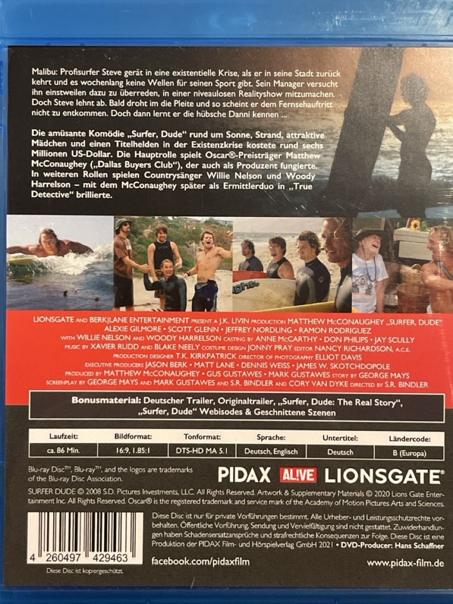Alle DVDs: Surfer, Dude (2008) – Neu (gemäss Beschreibung) aus Waldenburg von Gonzo8 1