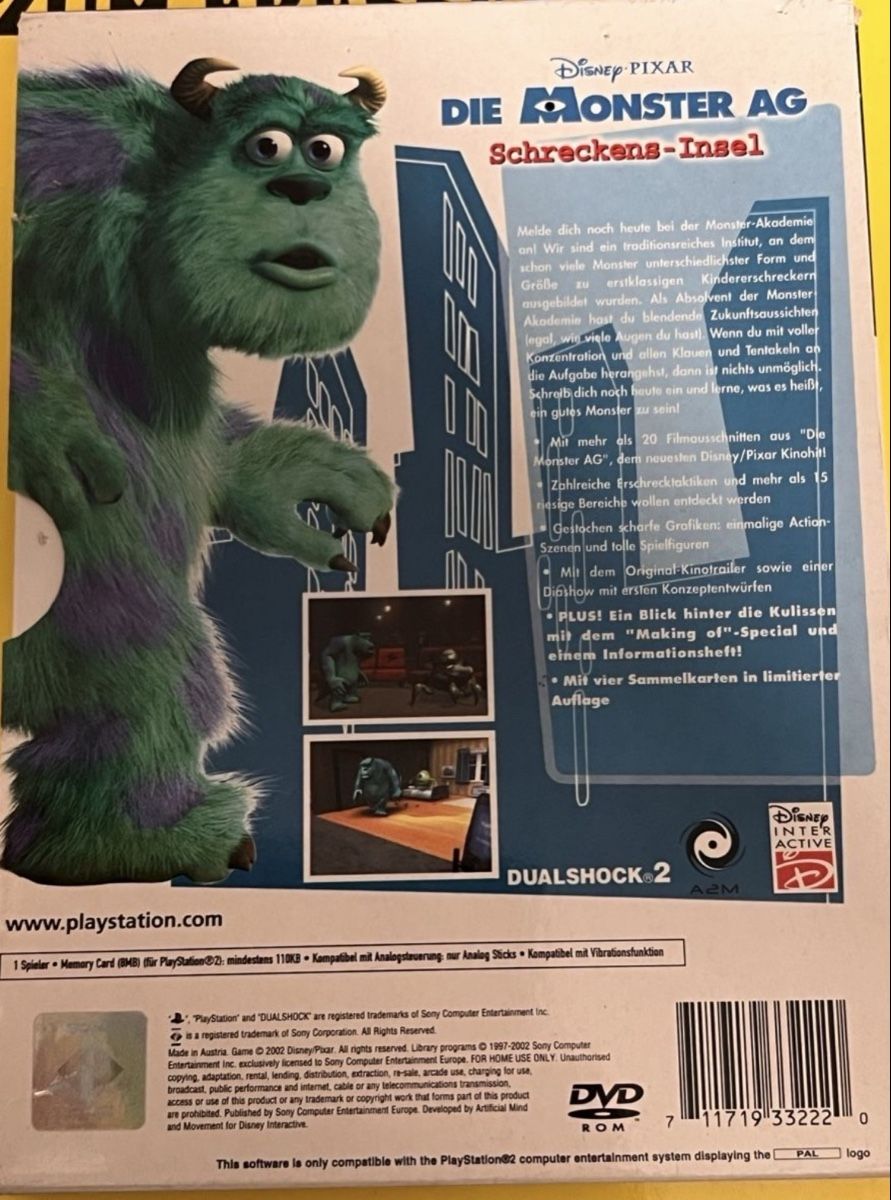 Giochi: PS2 Die Monster AG Limited Edition PAL D – Nuovo (secondo la descrizione) da Muralto venduto da dan_pf8r 2