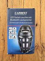LED Fackel-Leuchte mit Bluetooth Lautsprecher