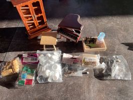 Puppenhaus Zubehör neu und gebraucht,tiptop lot
