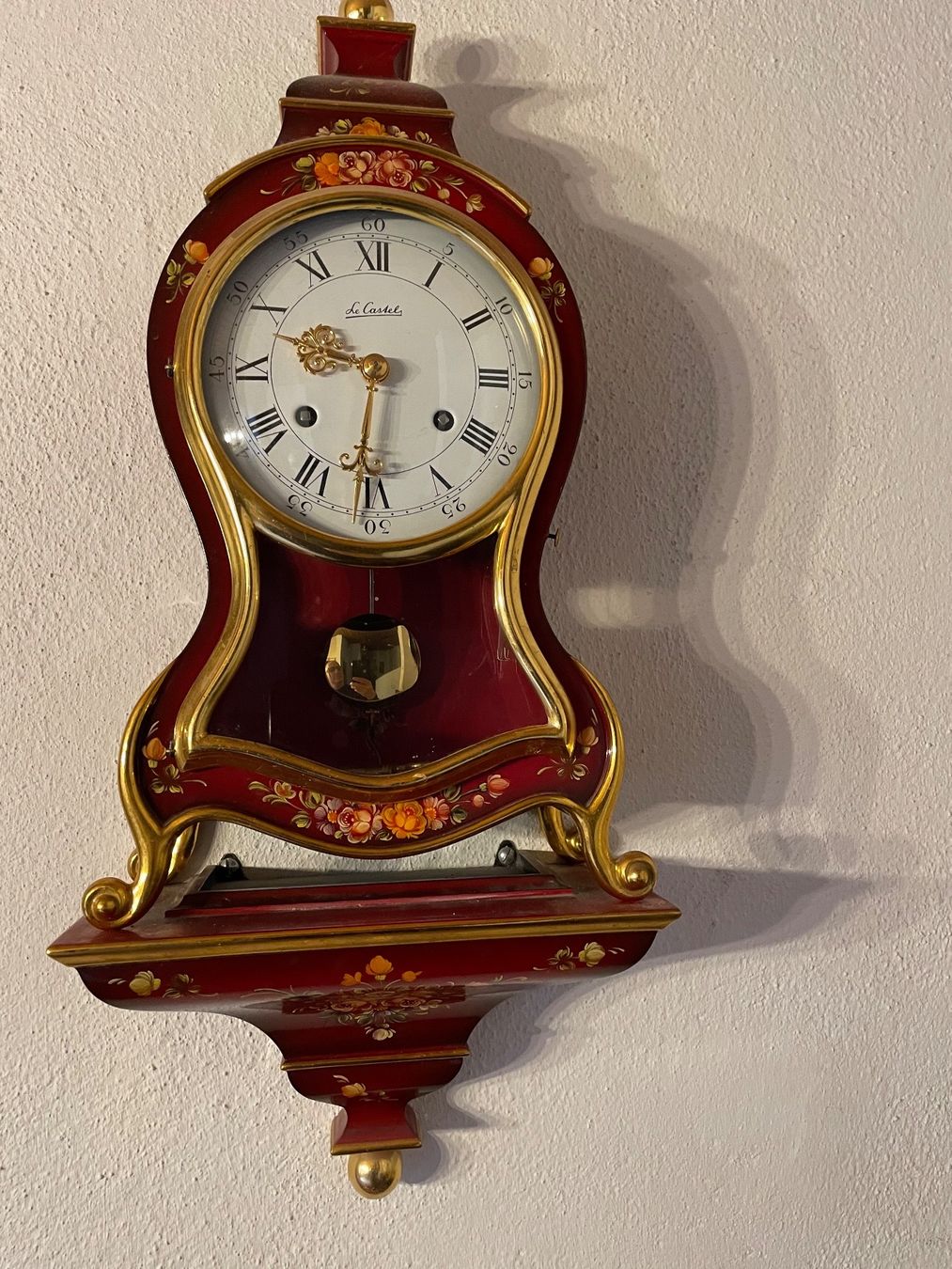 Pendules & Horloges murales: Wunderschöne Wand-Uhr Le Castel – D'occasion à Winterthur par sportdisco2 1