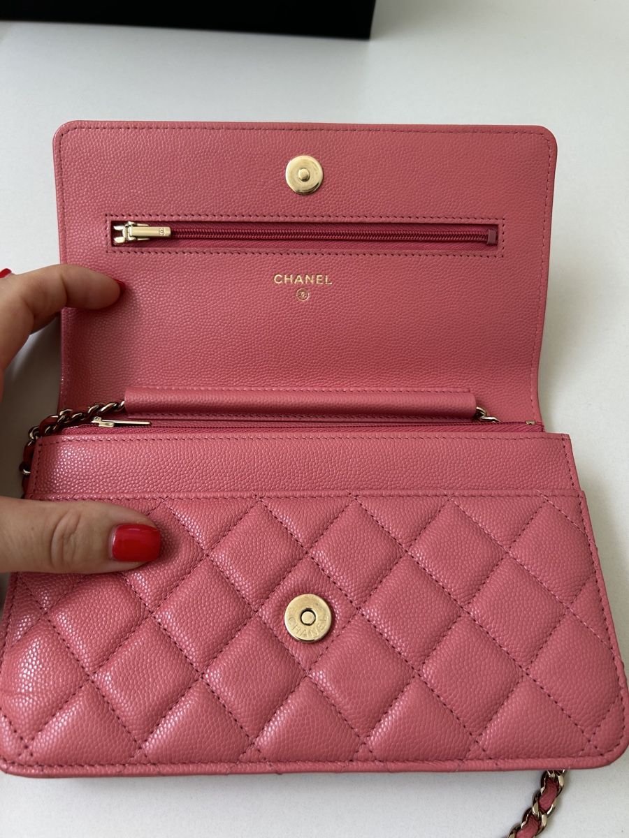 Chanel Borse da donna: Chanel Wallet on Chain, Pink Caviar – Nuovo (secondo la descrizione) da Pfeffingen venduto da Eva_GoVintage 2