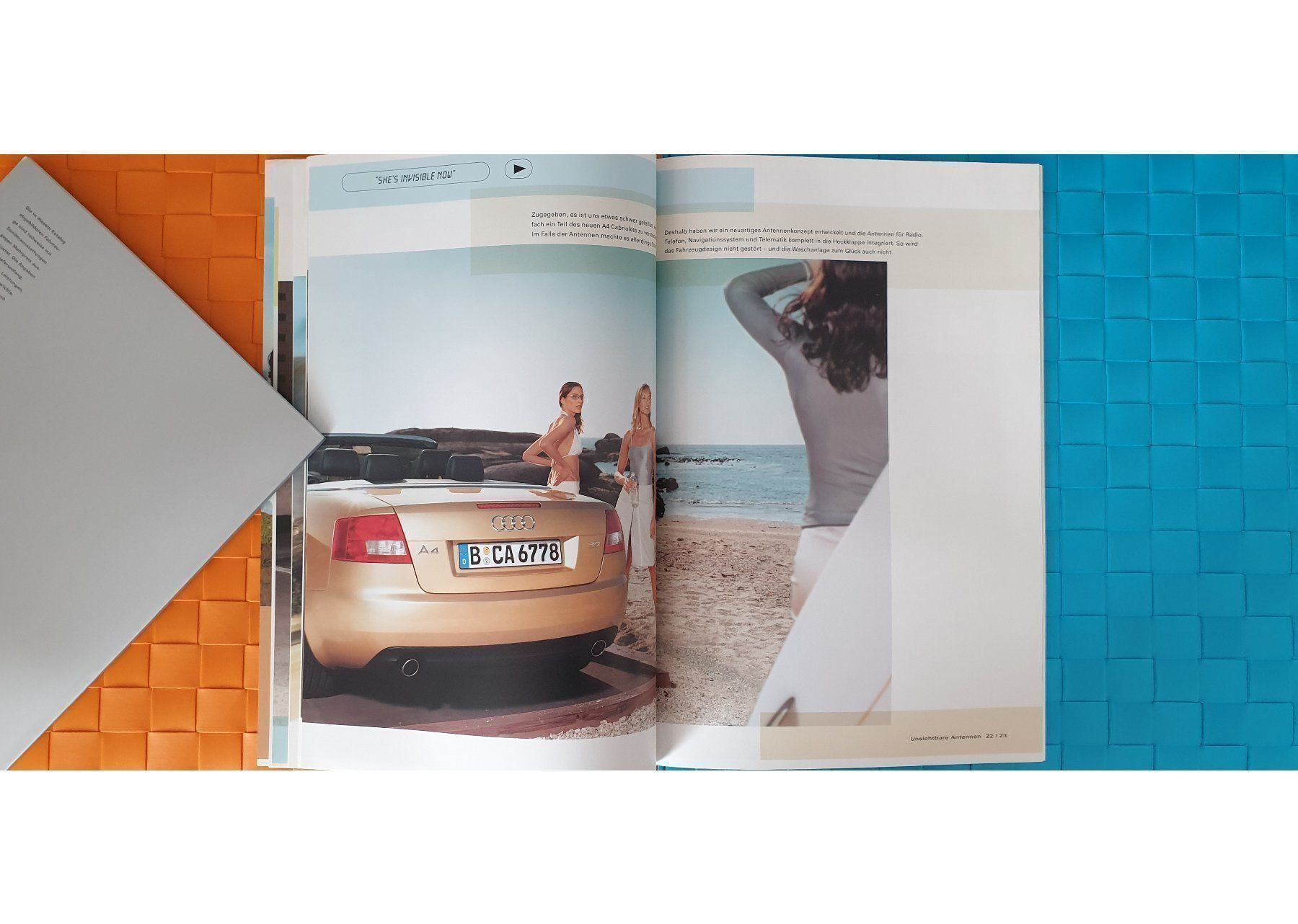 Riviste & Magazine: AUDI A4 CABRIO 2002 - Prospekt / Katalog – Usato da Viganello venduto da CARLiteratur 3