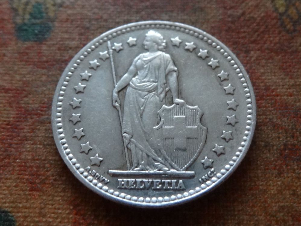 Tutti le monete: 1 Fr. 1955  (C) – Usato da Romanel-sur-Lausanne venduto da Swift13 1