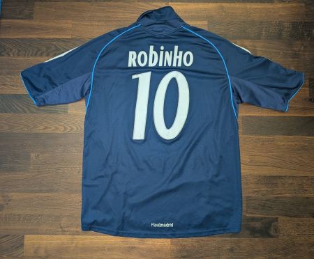 Real Madrid Auswärtstrikot 2003/2004 – Robinho #10 – Adidas