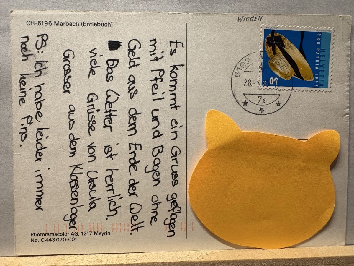 Cartoline postali: AK von Marbach – Usato da Rümlang venduto da Kartenpost1 1