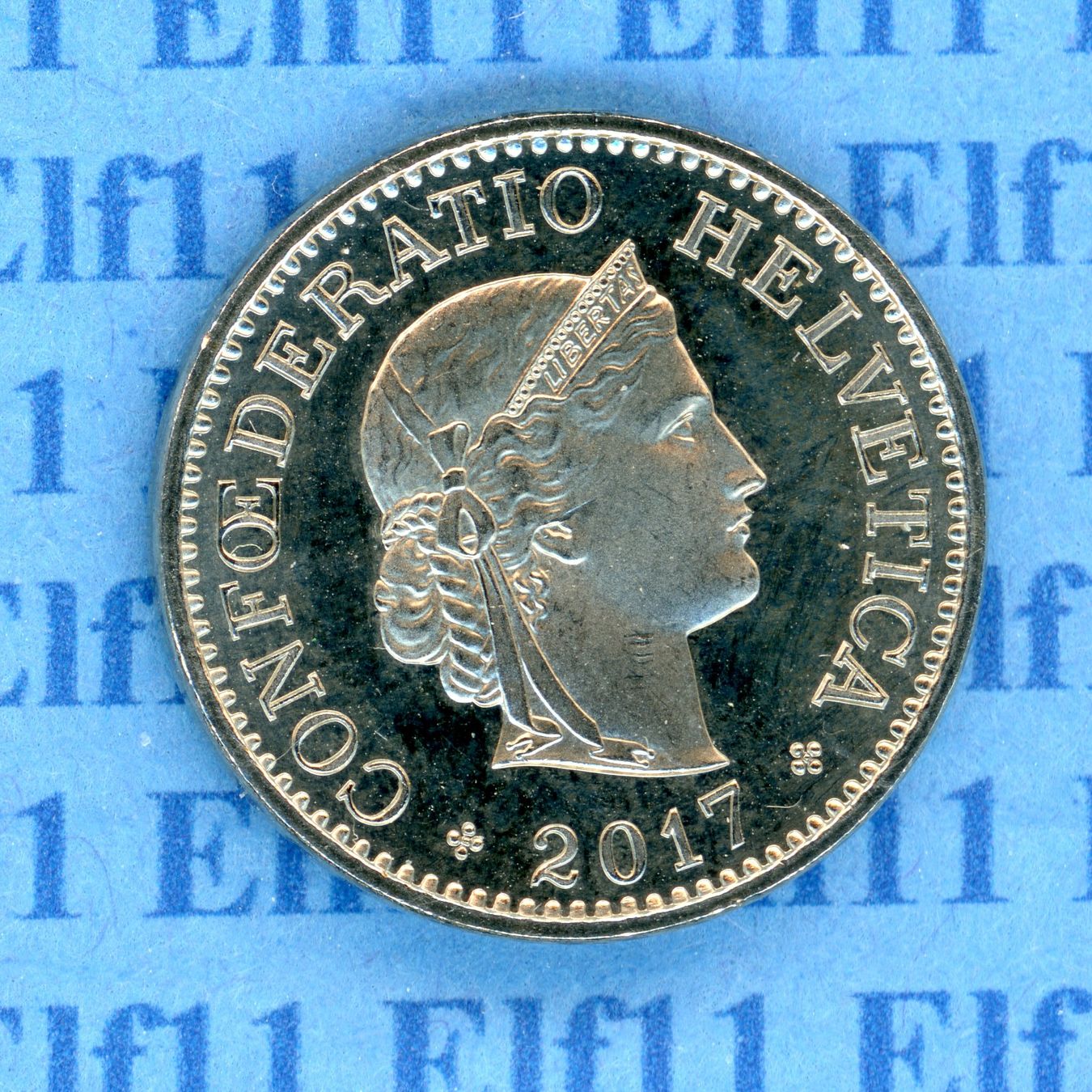 Tutti le monete: CHF___0.10 2017 -unz 10 Rappen – Usato da Widnau venduto da Elf11
