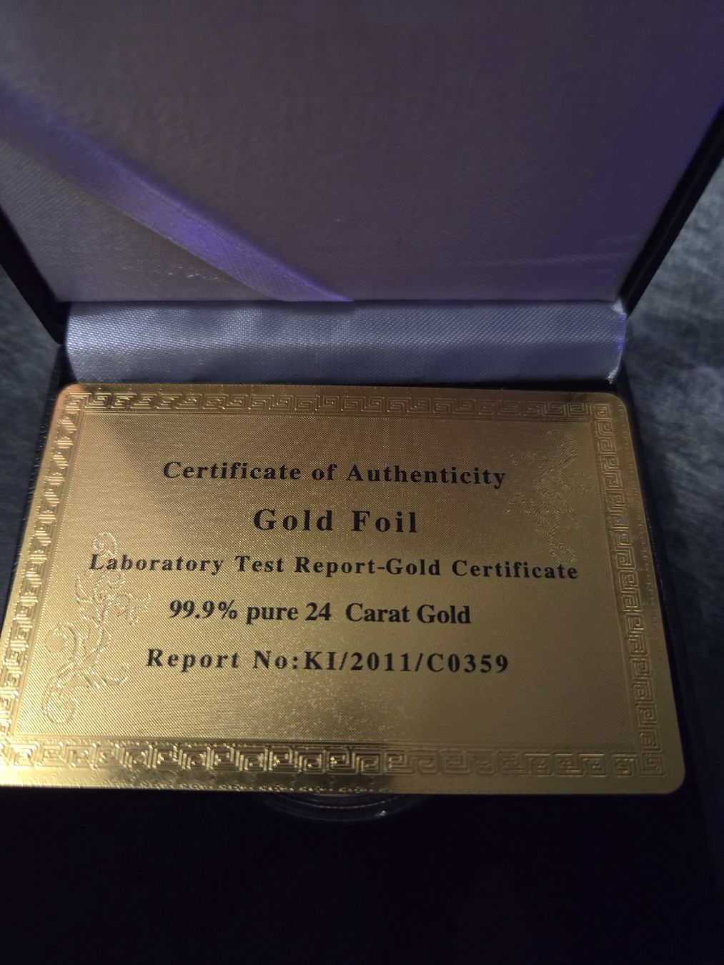 Medaglie: Cœur violet rare avec certificat d'authenticité – Nuovo e nell'imballaggio originale da Onex venduto da GarageCollector 4