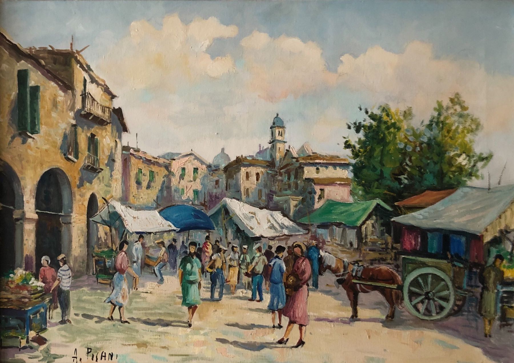 Gemälde: Pisani Angelo (1885-1950) – Gebraucht aus Grosshöchstetten von Perle1951 1