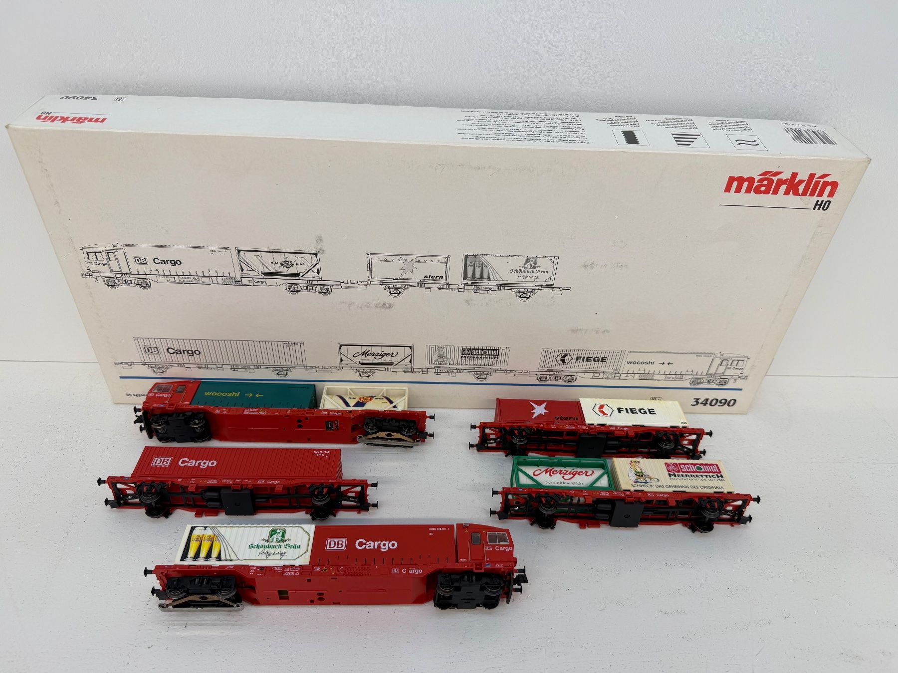 Märklin Modellini di ferrovie: Märklin 34090 BR Sggoorrss 700 "CargoSprinter" – Usato da Büsserach venduto da ModellbahnDepot 1