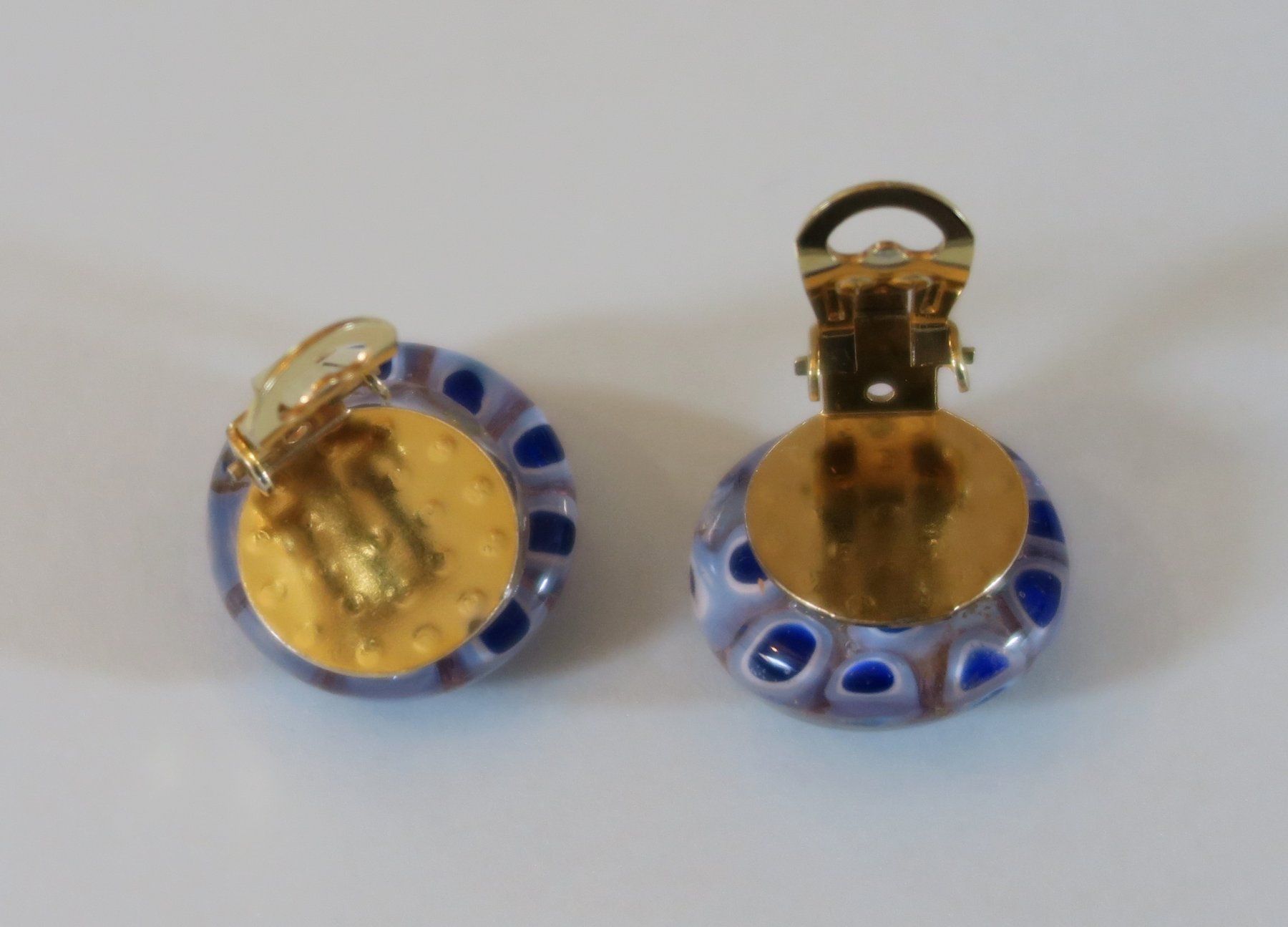 Orecchini pendenti & Orecchini a lobo: Ohrclip Glas blau/transparent – Usato da Brittnau venduto da marlenestone 4