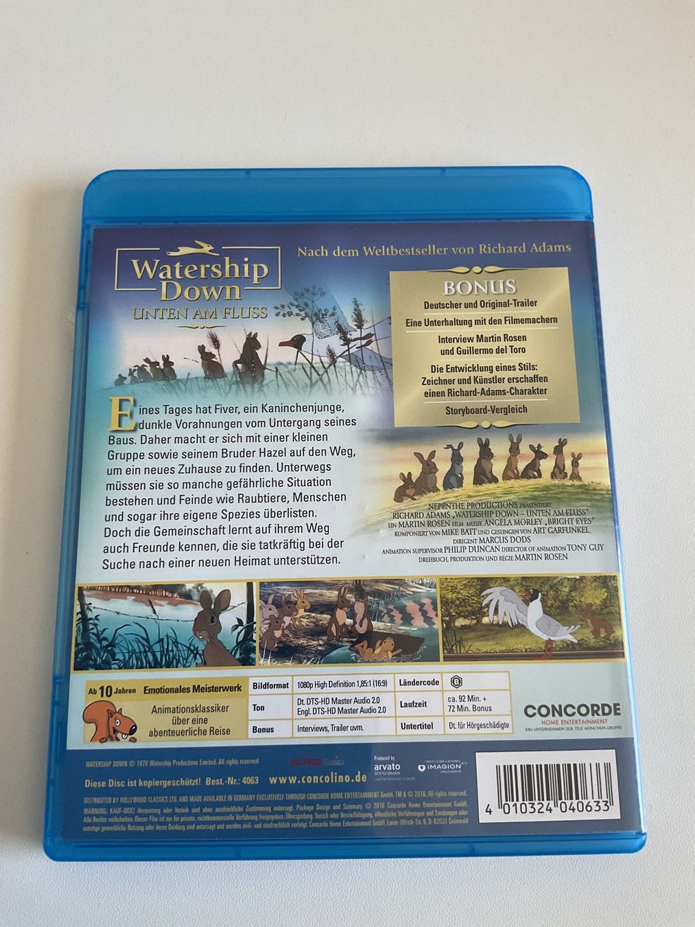 Alle DVDs: Watership Down Unten am Fluss Blu-ray – Gebraucht aus Au SG von Mar_69jz 1