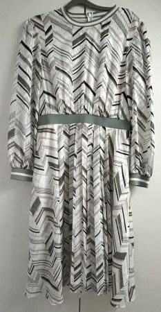 Ted Baker Kleid / Gr. 4 / grün-weiss