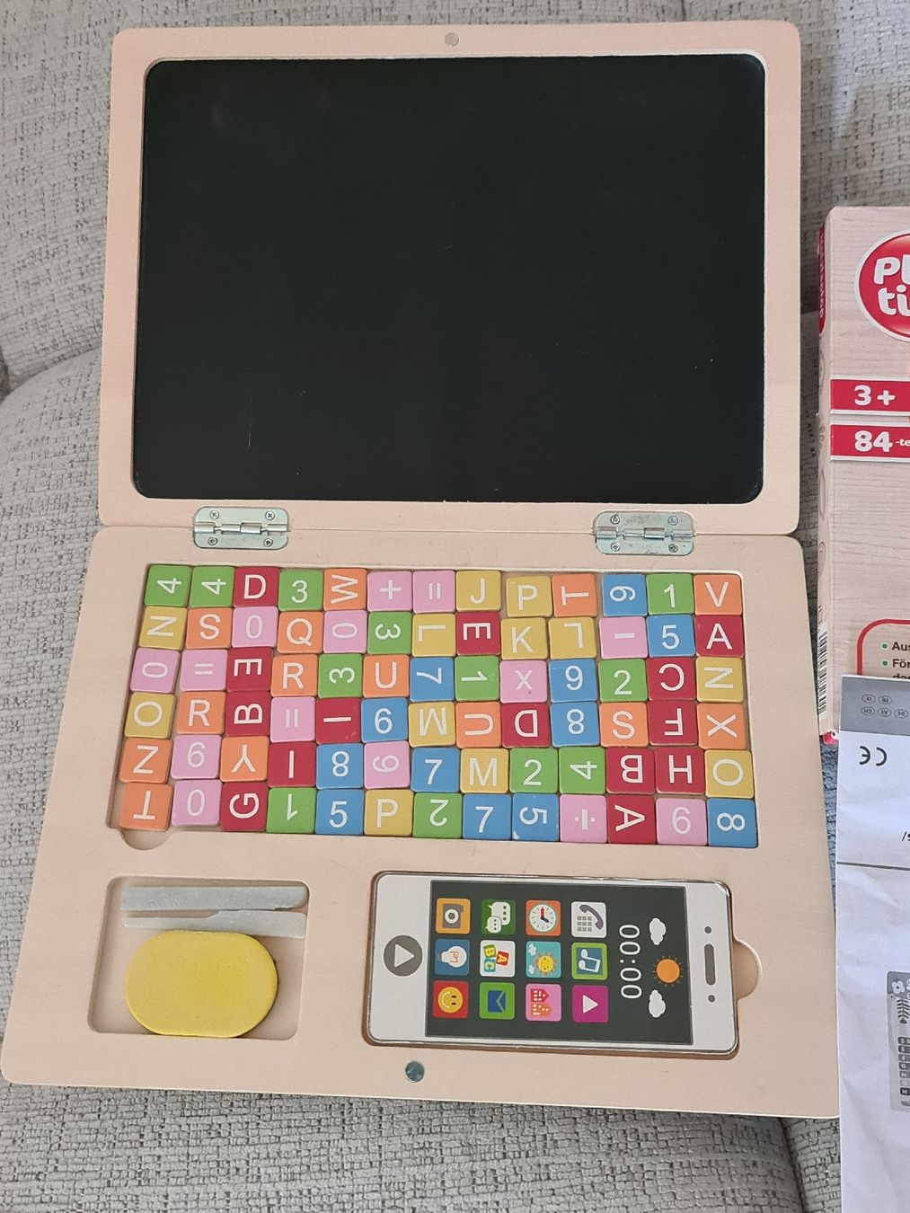 Wandtafeln: Holz-Laptop mit Magnet-Tafel – Gebraucht aus Thun von erh_fs86 2